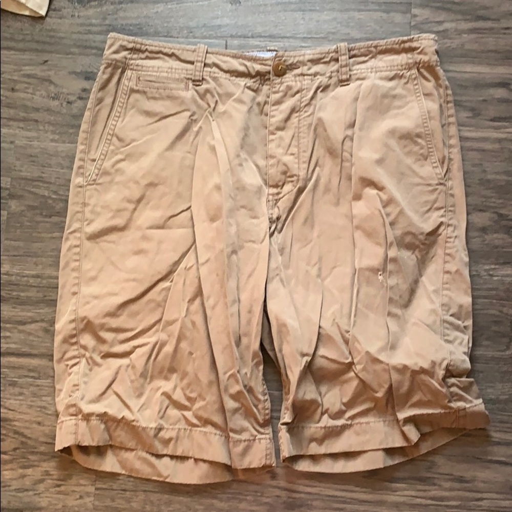 J.Crew Sz 33 Brown Distressed Shorts w/Pockets